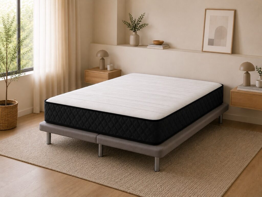 Colchón Sensitive Plus + Base Tapizada