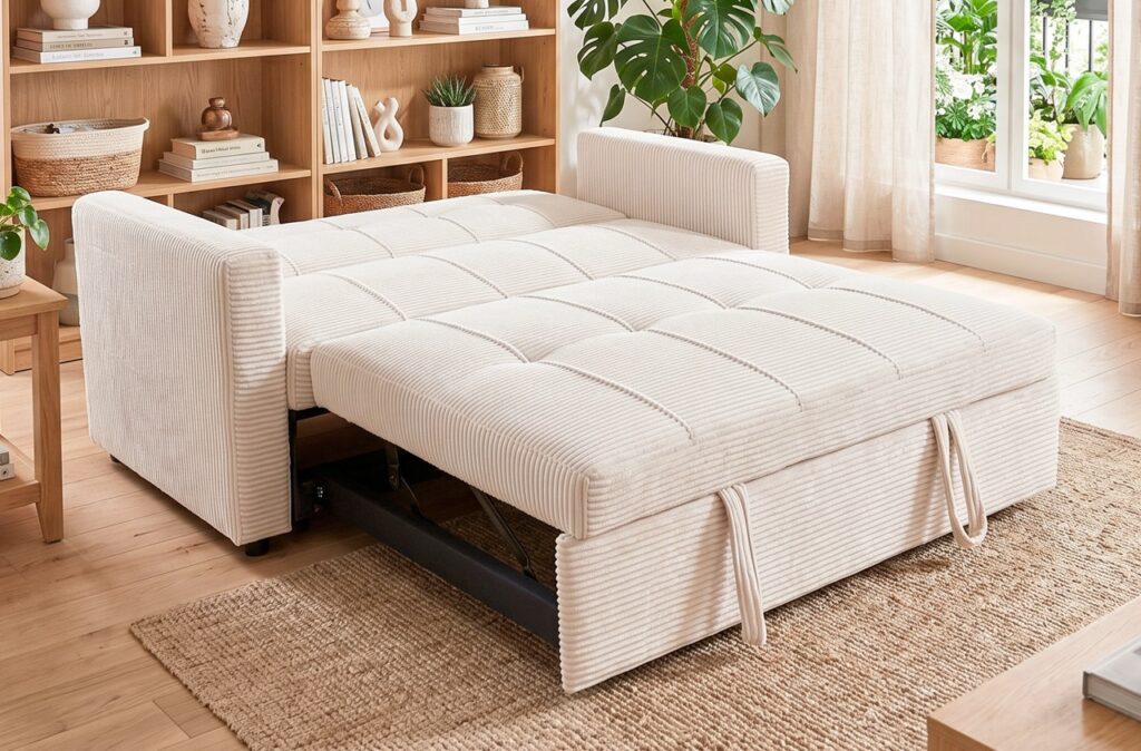 Sofá cama Diván 140 cm 3 en 1